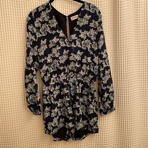 Floral romper / jumpsuit (purchased at Saks)